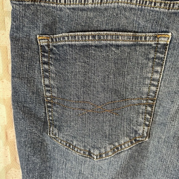 Levi's Signature Men's Comfort Flex Jeans 44x32 Dark Blue Stretch - Picture 8 of 10